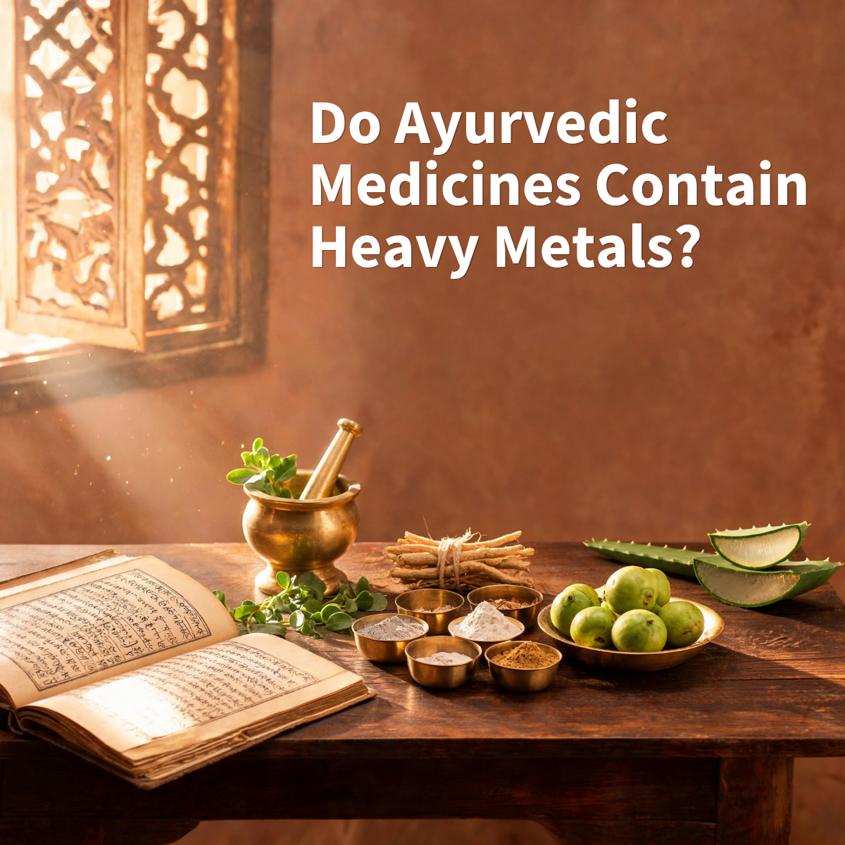Do Ayurvedic Medicines Contain Heavy Metals? Understanding Bhasmas in ...