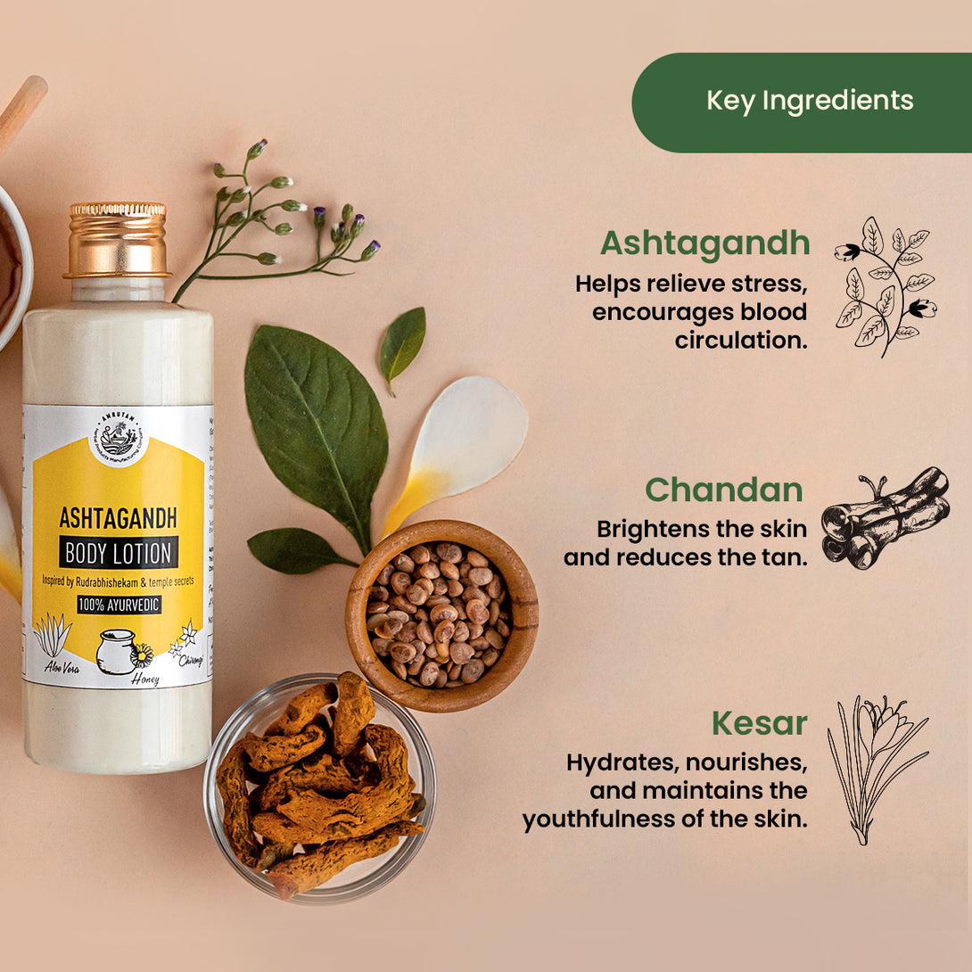 Amrutam’s Ashtagandha Body Lotion