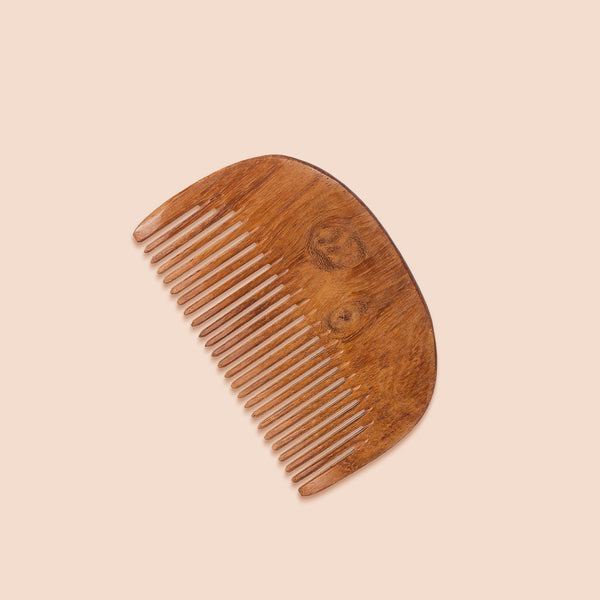 Amrutam Neem Wood Beard Comb